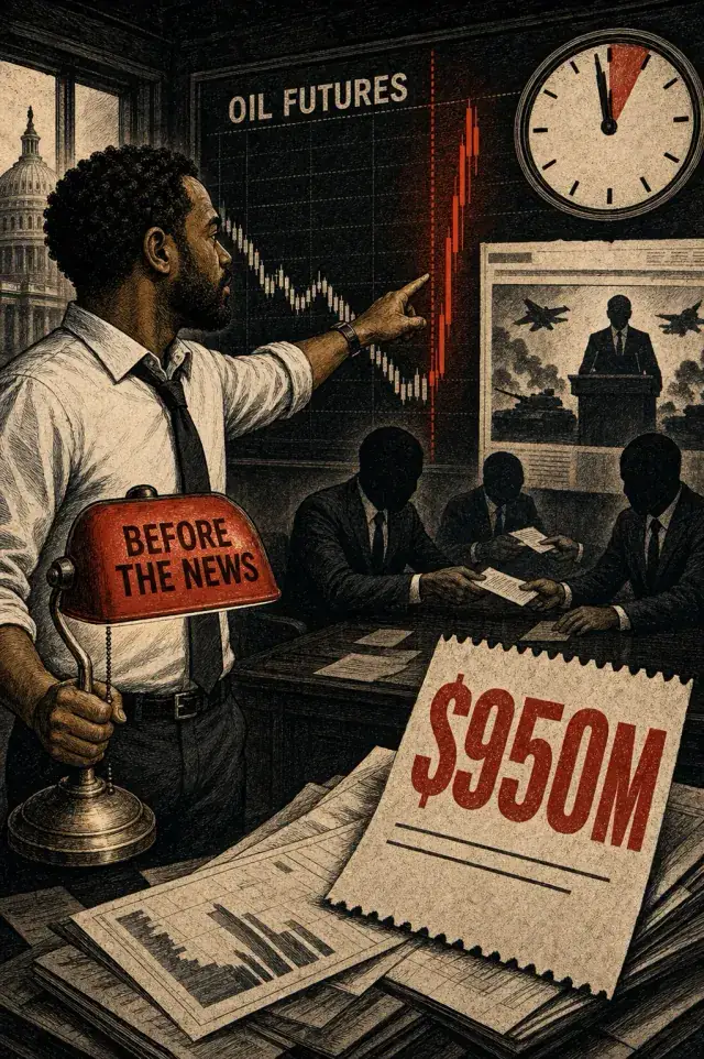 Editorial art for Who Shorted The War?